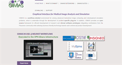 Desktop Screenshot of gimias.org